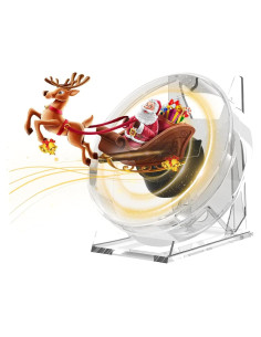 Ventilador Holográfico 3D HAVISIKR 12CM con WiFi y Audio