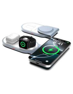 Estación de Carga Plegable 3 en 1 Whale Ancient para Apple