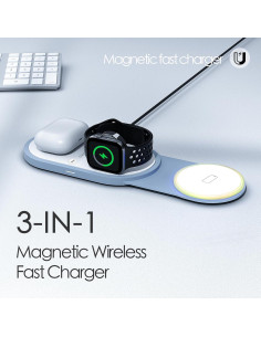 Estación de Carga Plegable 3 en 1 Whale Ancient para Apple 2