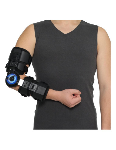 Soporte de Codo Orthomen Ajustable con Bisagra ROM para Recuperación