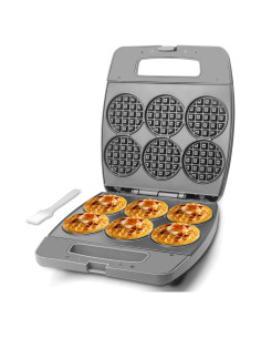 Máquina de Waffles Múltiple Baker's Friend, 6 Mini Waffles 7.62 cm