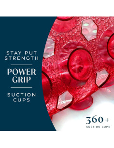 Tapete Antideslizante SlipX Solutions Power Grip 99x41cm Rojo 2