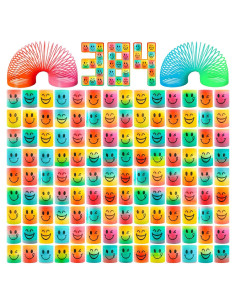 Cocurb 384 Mini Resortes de Colores para Fiestas Infantiles