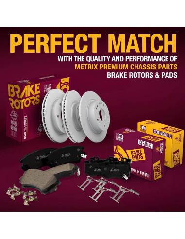 Kit de Freno de Disco Metrix Premium para Toyota y Scion