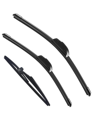 Juego de 3 Limpiaparabrisas VEIGEIR para Toyota 4Runner 2003-2009