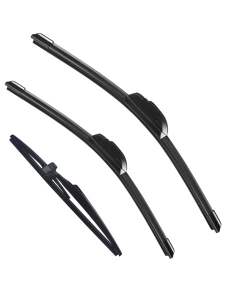 Juego de 3 Limpiaparabrisas VEIGEIR para Toyota 4Runner 2003-2009