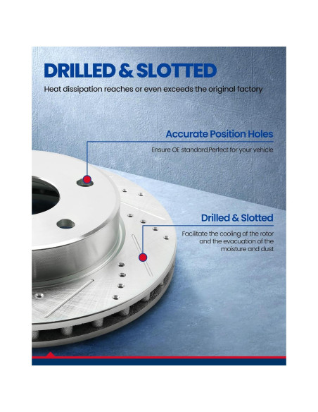 Kit de Freno Trasero KAX para Toyota y Lexus - Discos 344.9 mm