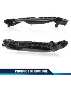 Soportes de Parachoques Frontal PIT66 para Toyota Yaris 2007-2011 2