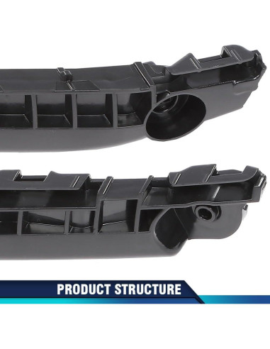 Soportes de Parachoques Frontal PIT66 para Toyota Yaris 2007-2011