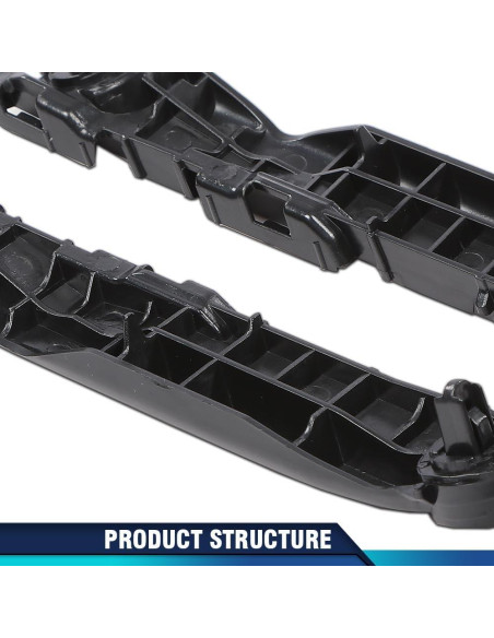 Soportes de Parachoques Frontal PIT66 para Toyota Yaris 2007-2011