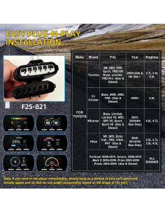 Controlador de Acelerador Electrónico MAIMEIMI 14 Modos Toyota 2