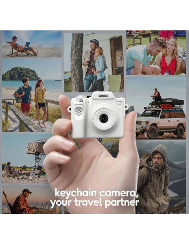 Mini Cámara Digital Retro Sniegauu B100 1080P con 32GB