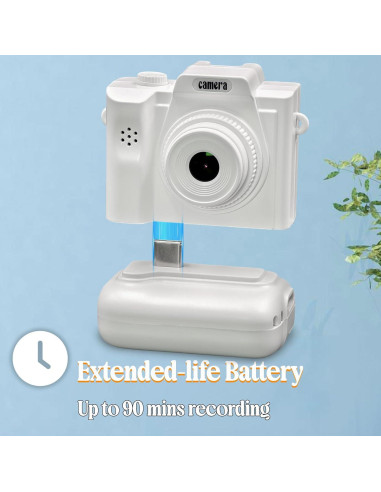 Mini Cámara Digital Retro Sniegauu B100 1080P con 32GB