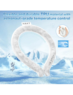 Tubo de Enfriamiento para Cuello HAKT Reutilizable 14x17.5cm 2