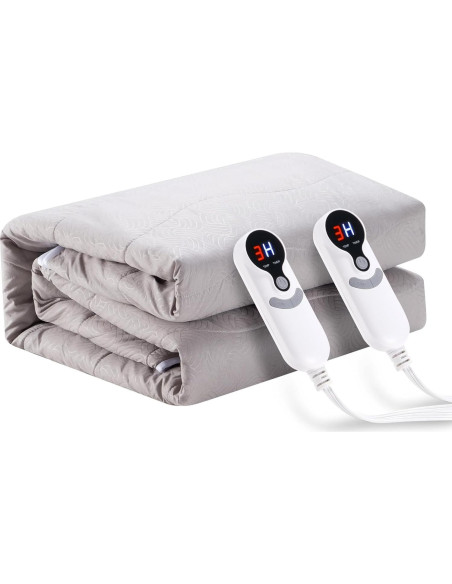 Almohadilla Eléctrica RALYSUN Queen 203x152cm 6 Niveles Calor