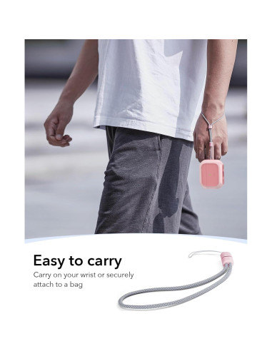 Funda de Protección ESR para AirPods Pro 2 y 1 - Rosa