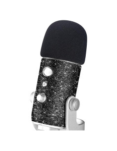 Filtro Pop para Micrófono Blue Yeti YOUSHARES - Negro