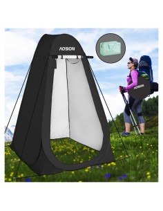 Carpa de Privacidad AOSION Pop Up 193x102 cm Impermeable