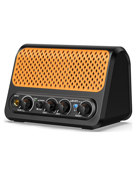 Mini Amplificador de Guitarra LEKATO 10W Portátil Bluetooth