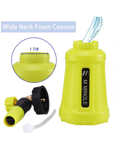 Cañón de Espuma M MINGLE 1L para Lavadora de Presión