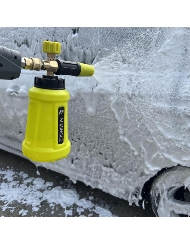 Cañón de Espuma M MINGLE 1L para Lavadora de Presión