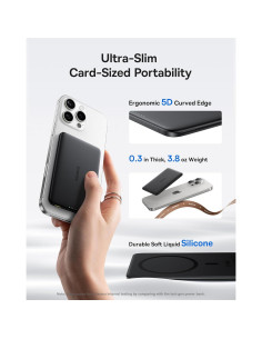 Power Bank Baseus PicoGo 5000mAh Ultra Delgado Negro 2