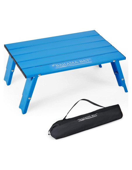 Mesa Plegable de Aluminio Old Bahama Bay 30kg Azul