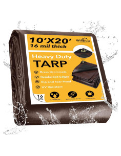 Lona Impermeable Winpull 3.05x6.1m 16 Mil Resistente UV