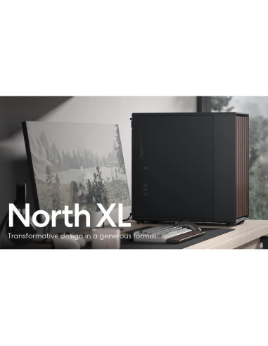 Caja para PC Fractal Design North XL Negro Carbón E-ATX