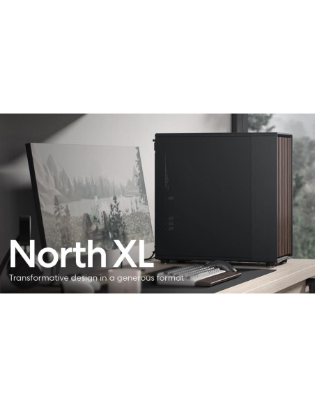 Caja para PC Fractal Design North XL Negro Carbón E-ATX