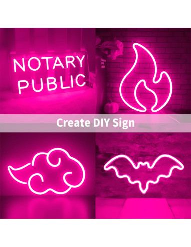 Tira LED Rosa 12V 5m iNextStation, Impermeable y Regulable