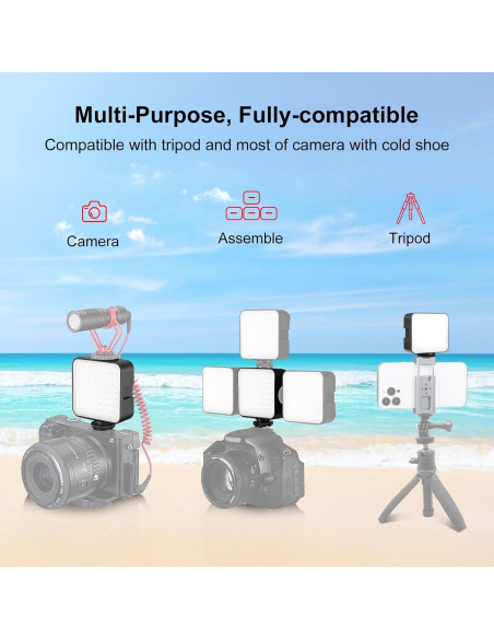 Luz de Relleno para Fotografía Puluz Luz de Video 67.8g