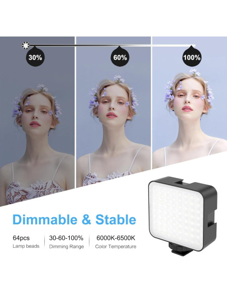 Luz de Relleno para Fotografía Puluz Luz de Video 67.8g