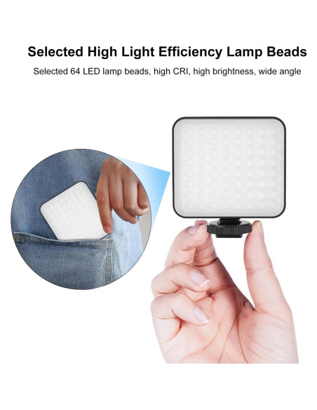 Luz de Relleno para Fotografía Puluz Luz de Video 67.8g