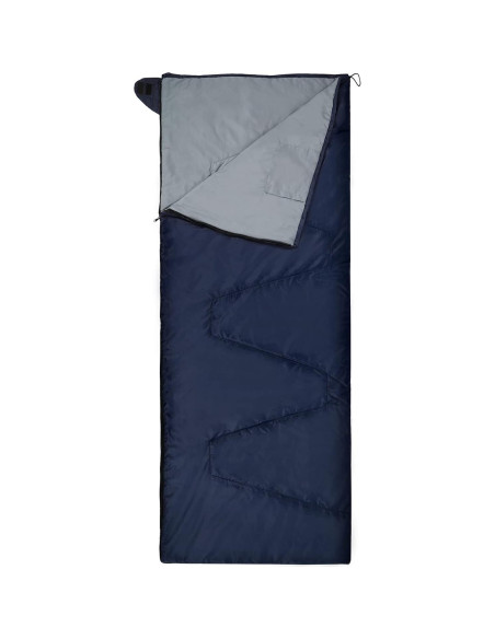 Saco de Dormir Ultra Ligero REDCAMP 1 Persona Azul Marino