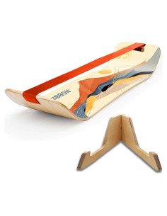 Tabla de Equilibrio GIBBON SlackBoard con Soporte - Madera de Arce