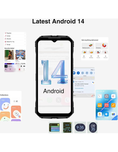 DOOGEE V MAX Plus 5G Smartphone Resistente 22000mAh 36GB/512GB