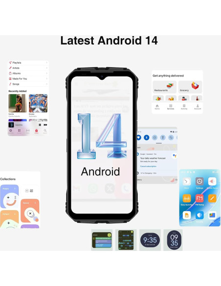 DOOGEE V MAX Plus 5G Smartphone Resistente 22000mAh 36GB/512GB