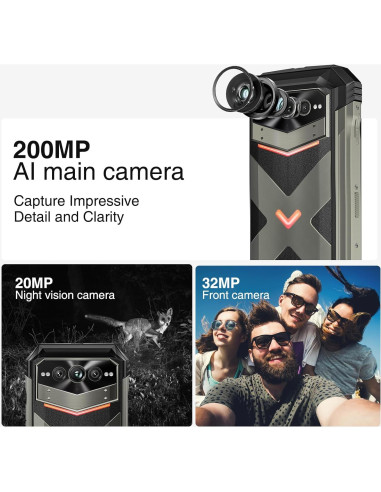 DOOGEE V MAX Plus 5G Smartphone Resistente 22000mAh 36GB/512GB