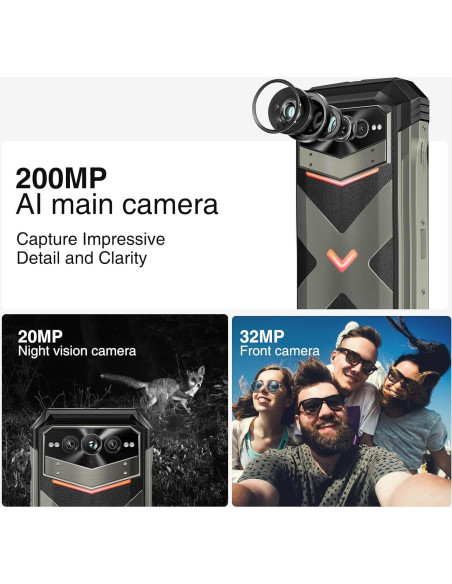 DOOGEE V MAX Plus 5G Smartphone Resistente 22000mAh 36GB/512GB