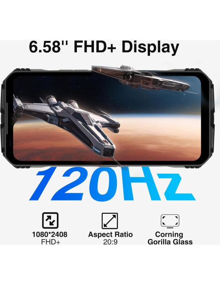 DOOGEE V MAX Plus 5G Smartphone Resistente 22000mAh 36GB/512GB