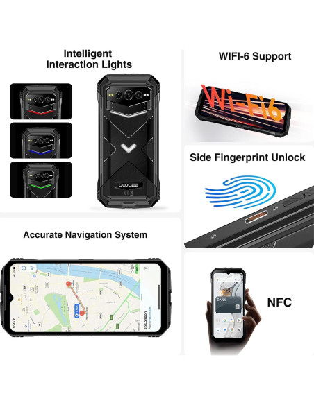 DOOGEE V MAX Plus 5G Smartphone Resistente 22000mAh 36GB/512GB