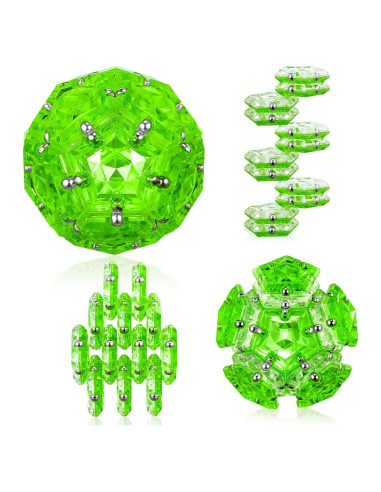 Esfera Magnética RoomyRoc - Set 12 Bolas Magnéticas Verde