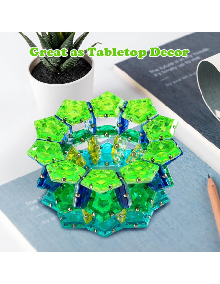 Esfera Magnética RoomyRoc - Set 12 Bolas Magnéticas Verde