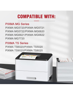 Cartucho de Tinta Compatible Allwork PGI-270XL CLI-271XL 5 Paquetes 2