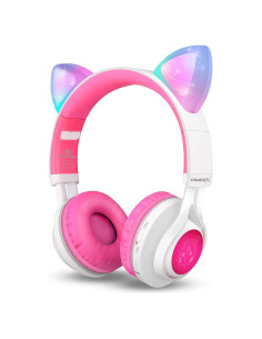 Auriculares Bluetooth Riwbox CT-7 Inalámbricos Niños con Luz LED