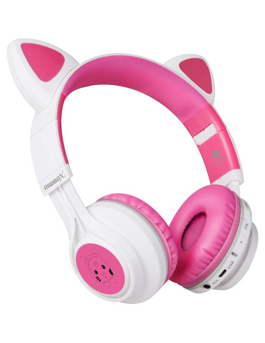 Auriculares Bluetooth Riwbox CT-7 Inalámbricos Niños con Luz LED