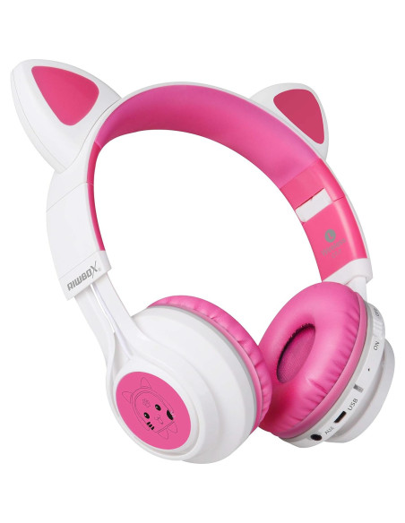 Auriculares Bluetooth Riwbox CT-7 Inalámbricos Niños con Luz LED