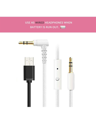 Auriculares Bluetooth Riwbox CT-7 Inalámbricos Niños con Luz LED