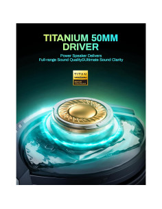 Auriculares Gaming Inalámbricos KOFIRE UG-06 con Micrófono, 65h Batería, RGB 2